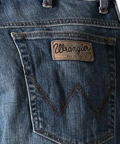 Wrangler Texas Stretch worn broke W121//37X Jeans, Regular Fit, Baumwoll-Stretch, Blau 5 Wrangler Texas Stretch worn broke W121//37X Jeans, Regular Fit, Baumwoll-Stretch, Blau -jeansniedrigerpreis 148086 norm3