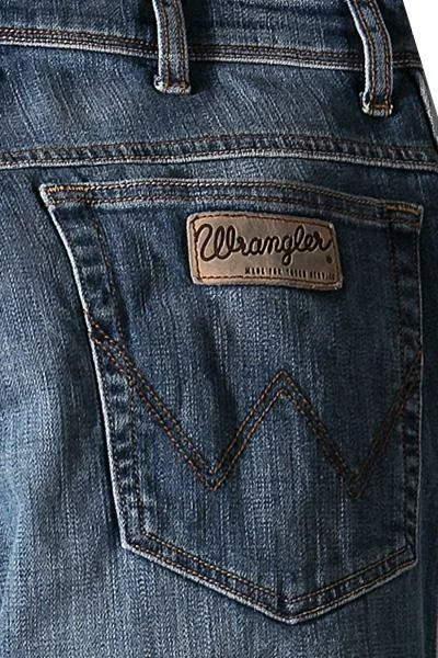 Wrangler Texas Stretch worn broke W121//37X Jeans, Regular Fit, Baumwoll-Stretch, Blau 3 Wrangler Texas Stretch worn broke W121//37X Jeans, Regular Fit, Baumwoll-Stretch, Blau – Bild 3