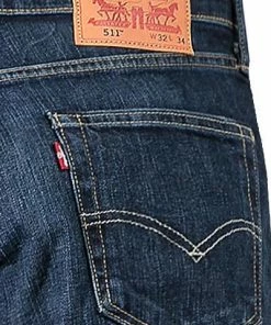 Levi's® 511 Slim Fit blau 04511/0709 Jeans 511, Baumwoll-Stretch 5oz, Dunkelblau -jeansniedrigerpreis 179671 norm3