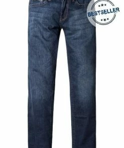 camel active Jeans Houston 488815/9524/42 Straight Fit, Baumwoll-Stretch, Jeansblau