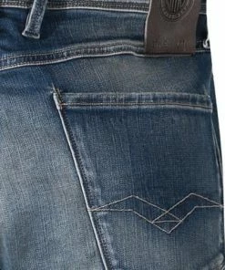 Replay Jeans Anbass M914/661/5/009 Slim Fit, Baumwoll-Stretch 11,5oz, Blau -jeansniedrigerpreis 211892 norm3