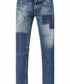 ADenim Japan Blue Adam 59378861/888 Jeans, Slim Fit, Baumwolle, Dunkelblau, Blau
