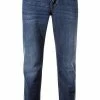 Pepe Jeans Kingston Zip denim PM200143Z45/000 Regular Fit, Baumwoll-Stretch, Dunkelblau