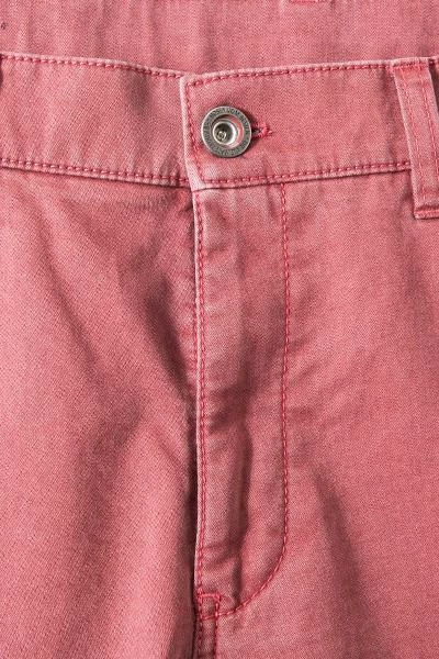 HILTL Jeans Kurt 75633/62800/84 Contemporary Fit, Baumwoll-Stretch, Granat meliert, Rot 2 HILTL Jeans Kurt 75633/62800/84 Contemporary Fit, Baumwoll-Stretch, Granat meliert, Rot – Bild 2