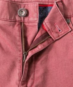 HILTL Jeans Kurt 75633/62800/84 Contemporary Fit, Baumwoll-Stretch, Granat meliert, Rot 6 HILTL Jeans Kurt 75633/62800/84 Contemporary Fit, Baumwoll-Stretch, Granat meliert, Rot -jeansniedrigerpreis 233618 norm3