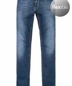 Pierre Cardin Jeans Lyon 03451/000/08880/01 Tapered Fit, Baumwoll-Stretch, Blau, Blue