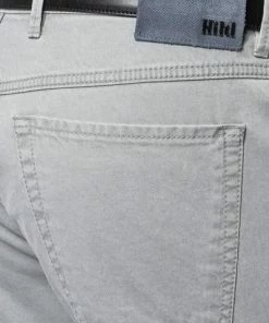 HILTL Jeans Seth 73042/41380/13 Tailored Fit, Baumwoll-Stretch, Grau -jeansniedrigerpreis 259225 norm5