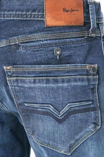 Pepe Jeans Spike denim PM200029Z45/000 Regular Fit, Baumwoll-Stretch, Indigo 3 Pepe Jeans Spike denim PM200029Z45/000 Regular Fit, Baumwoll-Stretch, Indigo – Bild 3