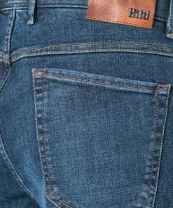 HILTL Jeans Seth 749/41380/42 Regular Fit, Baumwoll-Stretch, Dunkelblau, Denim -jeansniedrigerpreis 272773 norm3