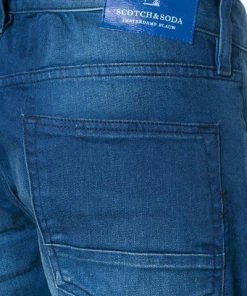 Scotch & Soda Jeans 135056/5C Slim Fit, Baumwoll-Stretch, Indigo, Blau -jeansniedrigerpreis 273160 norm3