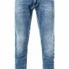 GAS Jeans 351287 030879/WK22 Slim Fit, Baumwoll-Stretch 12oz, Hellblau, Bluedenim
