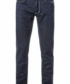 GAS Jeans 351287/030789/WK08 Slim Fit, Baumwoll-Stretch 10,5oz, Marineblau, Dark blue