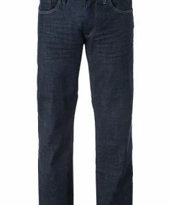 TOMMY JEANS DM0DM04384/498 Straight Fit, Baumwoll-Stretch, Dunkelblau, Indigo