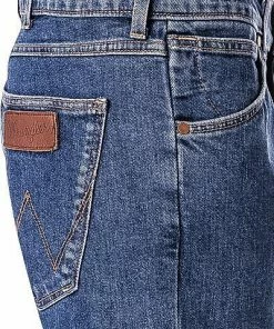 Wrangler Jeans Grensboro darkstone W15Q23090 Jeans Greensboro, Baumwoll-Stretch, Saphirblau -jeansniedrigerpreis 287178 norm3