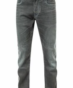 G-STAR Jeans 3 Slim 51001-7863/3143 Jeans 3301, Slim Fit, Baumwoll-Stretch, Grau