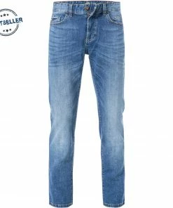 camel active Jeans Houston 488445/9Z54/41 Straight Fit, Baumwoll-Stretch, Denim