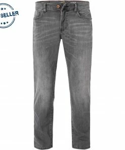 camel active Jeans Houston 488445/9+63/05 Straight Fit, Baumwolle T400®, Grau, Anthrazit