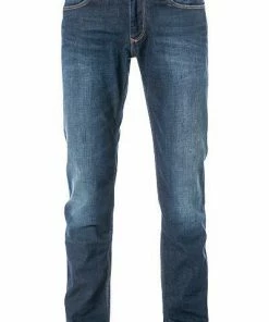 TOMMY JEANS DM0DM04382/933 Straight Fit, Baumwoll-Stretch, Dunkelblau, Indigo