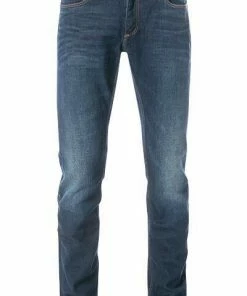 TOMMY JEANS DM0DM04373/933 Slim Fit, Baumwoll-Stretch, Blau, Indigo