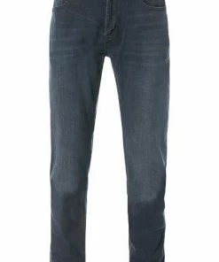 TOMMY JEANS DM0DM04424/911 Slim Fit, Baumwoll-Stretch, Dunkelblau, Tiefseeblau