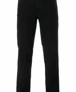 HILTL Jeans Kirk 749/62900/02 Regular Fit, Baumwoll-Stretch, Schwarz