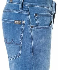7 for all mankind Jeans Slimmy blau JSMSR750PM Baumwolle -jeansniedrigerpreis 299978 norm3