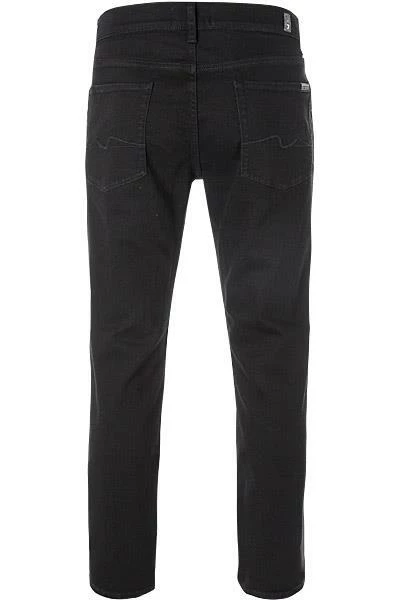 7 for all mankind Jeans Slimmy schwarz JSMSR730PB Baumwoll-Stretch 2 7 for all mankind Jeans Slimmy schwarz JSMSR730PB Baumwoll-Stretch – Bild 2