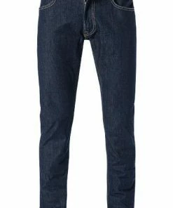 Lee Luke Rinse L719JJDP Jeans Luke, Low Slim Fit, Baumwoll-Stretch, Dunkelblau