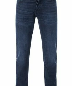 BOSS Jeans Taber BC-P 50389666/417 Tapered Fit, Baumwoll-Stretch, Indigo, Blau