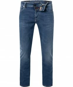 tramarossa 21UB52407/LEONARDO SLIM/D306/12MONT Jeans Leonardo, Slim Fit, Baumwoll-Stretch 12 Mesi, Mittelblau
