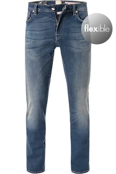 tramarossa 21UB52407/LEONARDO SLIM/D306/18MONT Jeans Leonardo, Slim Fit, Baumwoll-Stretch 18 Mesi , Navy 2 tramarossa 21UB52407/LEONARDO SLIM/D306/18MONT Jeans Leonardo, Slim Fit, Baumwoll-Stretch 18 Mesi , Navy – Bild 2