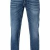 BOSS Jeans Taber 50389661/428 Tapered Fit, Baumwoll-Stretch, Hellblau, Blau