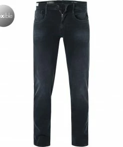 Replay Anbass Jeans M914.000.661 S03/007 Jeans Anbass, Slim Fit, Baumwoll-Stretch 12oz, Nachtblau