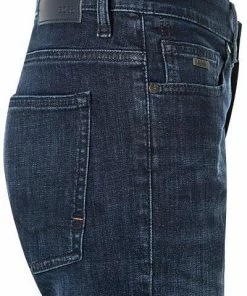 BOSS Jeans Delaware 50389665/417 Slim Fit, Baumwoll-Stretch, Dunkelblau, Navy -jeansniedrigerpreis 307383 norm3