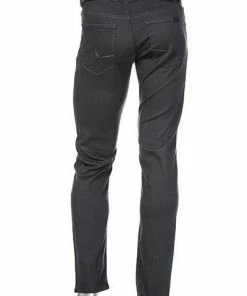 Alberto Regular Fit Pipe 48071684/995 Jeans Pipe, Regular Slim Fit, Baumwoll-Stretch 10 oz, Dunkelgrau, Anthrazit -jeansniedrigerpreis 308007 norm3