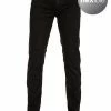 Alberto Regular Fit Pipe 48191572/997 Jeans Pipe, Regular Slim Fit, Baumwolle T400® 10oz, Schwarz