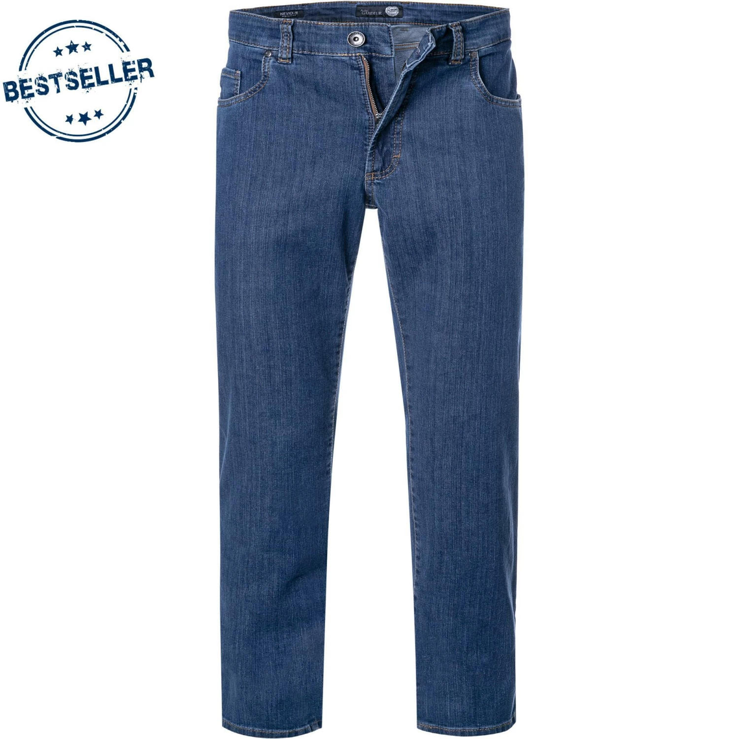 GARDEUR Regular Fit NEVIO-11/470181/67 Jeans, Baumwoll-Stretch, Blau 1 GARDEUR Regular Fit NEVIO-11/470181/67 Jeans, Baumwoll-Stretch, Blau