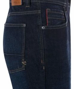 camel active Jeans 488235/9829/46 Straight Fit, Baumwoll-Stretch, Dunkelblau -jeansniedrigerpreis 312209 norm3