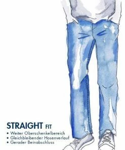 camel active Jeans 488235/9829/46 Straight Fit, Baumwoll-Stretch, Dunkelblau -jeansniedrigerpreis 312209 norm4