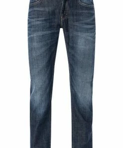 MUSTANG Jeans Oregon Tapered 3116-5111/593 Slim Fit, Baumwoll-Stretch, Dunkelblau