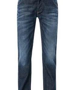 MUSTANG Jeans Michigan Straight 3135-5111/593 Regular Fit, Baumwoll-Stretch, Dunkelblau