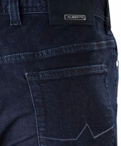 Alberto Regular Fit Pipe 68671760/890 Jeans Pipe, Baumwoll-Stretch 8oz, Dunkelblau -jeansniedrigerpreis 314408 norm6