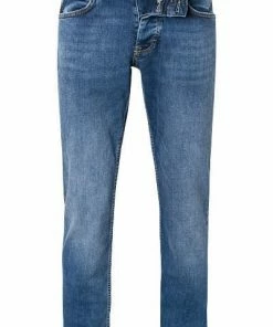 Strellson Jeans Robin 30014663/435 Slim Fit, Baumwoll-Stretch, Mittelblau, Blau