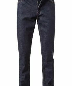 BOSS Jeans Delaware 50400062/410 Slim Fit, Baumwoll-Stretch, Dunkelblau, Marine