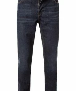 BOSS Jeans Delaware 50401711/420 Slim Fit, Baumwolle, Dunkelblau, Mittelblau