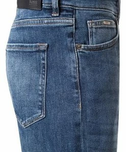 BOSS Jeans Maine 50401694/417 Jeans Delaware, Regular Fit, Baumwoll-Stretch, Mittelblau, Marine 6 BOSS Jeans Maine 50401694/417 Jeans Delaware, Regular Fit, Baumwoll-Stretch, Mittelblau, Marine -jeansniedrigerpreis 316237 norm3