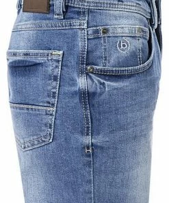 bugatti Jeans 3280D/16641/326 Regular Fit, Baumwoll-Stretch, Blau, Hellblau -jeansniedrigerpreis 318235 norm3