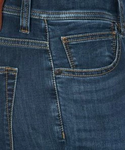 Alberto Bike Alberto Slim Fit Speed-Ds Coolmax 67582560/890 Jeans Bike, Baumwoll-Stretch Coolmax® 9oz, Mittelblau, Dunkelblau -jeansniedrigerpreis 320404 norm5