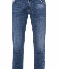 bugatti Jeans 3919D/12/344 Modern Fit, Baumwoll-Stretch, Mittelblau