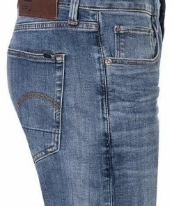 G-STAR Jeans 3 Slim 51001-8968/2965 Jeans 3301, Slim Fit, Baumwoll-Stretch Denim 10,2oz, Denim , Vintage medium aged -jeansniedrigerpreis 322449 norm3